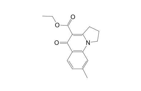 5-keto-8-methyl-2,3-dihydro-1H-pyrrolo[1,2-a]quinoline-4-carboxylic acid ethyl ester