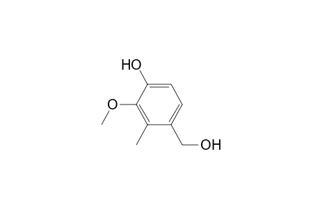 4-(hydroxymethyl)-2-methoxy-3-methylphenol