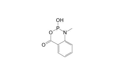 2-Hydroxy-1,2-dihydro-1-methyl-4H-3,1,2-benzoxazaphosphorin-4-one