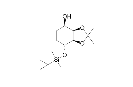 1-Hydroxy-2,3-[O,O-isopropylidene]-4-[(t-butyldimethylsilyl)oxy]-cyclohexane