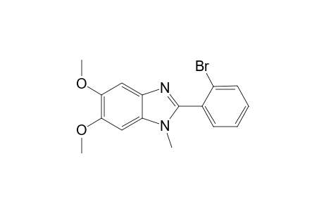 2-(2-Bromophenyl)-5,6-dimethoxy-1-methyl-1H-benzoimidazole