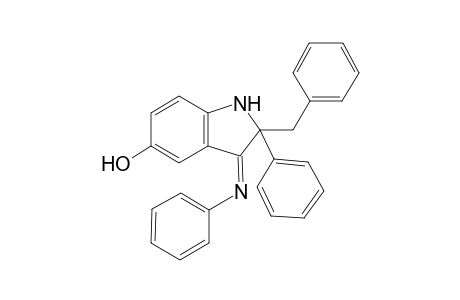 2-Benzyl-5-hydroxy-2-phenyl-3-phenyliminoindole
