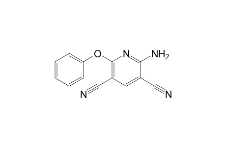 3,5-Pyridinedicarbonitrile, 2-amino-6-phenoxy-