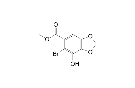 Methyl 2-bromo-3-hydroxy-4,5-methylenedioxybenzoate