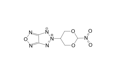 5-[5'-Nitro-1',3'-dioxanyl)-5H-[1,2,3]-triazolo[4,5-c]furazan