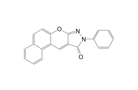 naphtho[1',2':5,6]pyrano[2,3-c]pyrazol-10(9H)-one, 9-phenyl-