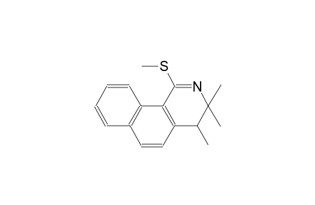 3,3,4-trimethyl-1-(methylsulfanyl)-3,4-dihydrobenzo[h]isoquinoline