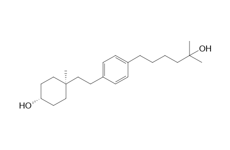 trans-4-[2-(4-Hydroxy-1-methylcyclohexyl)ethyl]-.alpha.,.alpha.-dimethylbenzenepentanol