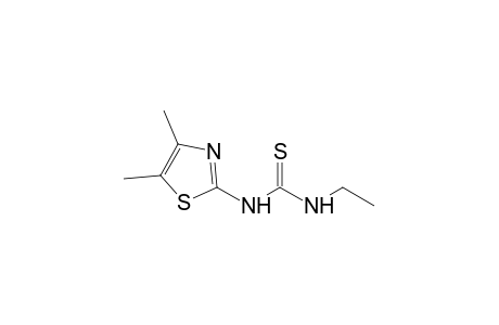 1-(4,5-dimethyl-2-thiazolyl)-3-ethyl-2-thiourea