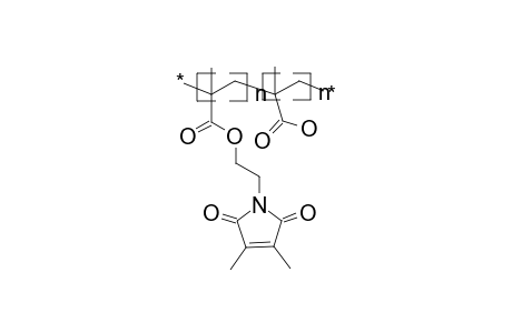 Poly[n-(5-methyl-3-oxa-4-oxohexen-5-yl)dimethylmaleimide-co-methacrylic acid]