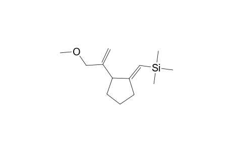 1-(1-(Methoxymethyl)ethenyl)-2-((trimethylsilylmethylene)cyclopentane