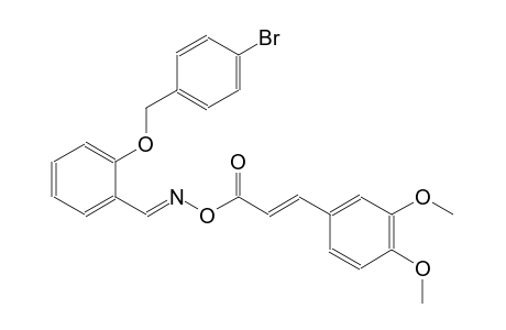 2-[(4-bromobenzyl)oxy]benzaldehyde O-[(2E)-3-(3,4-dimethoxyphenyl)-2-propenoyl]oxime