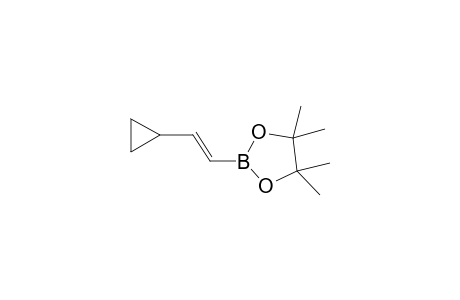 (E)-2-(2-Cyclopropylvinyl)-4,4,5,5-tetramethyl-1,3,2-dioxaborolane