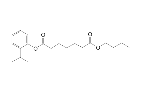 Pimelic acid, butyl 2-isopropylphenyl ester