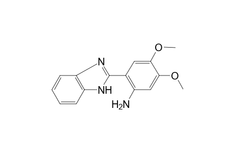 Benzenamine, 2-(2-benzimidazolyl)-4,5-dimethoxy-