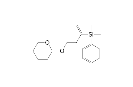 Silane, dimethyl[1-methylene-3-[(tetrahydro-2H-pyran-2-yl)oxy]propyl]phenyl-