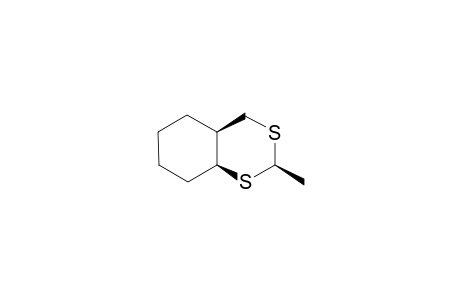 (2C,4AR,8AC)-2-METHYL-HEXAHYDRO-1,3-BENZODITHIINE