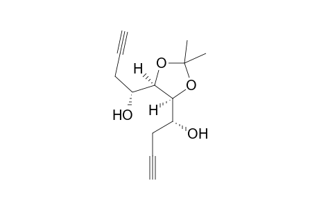 (R)-1-[(4S,5R)-5-((R)-1-Hydroxy-but-3-ynyl)-2,2-dimethyl-[1,3]dioxolan-4-yl]-but-3-yn-1-ol