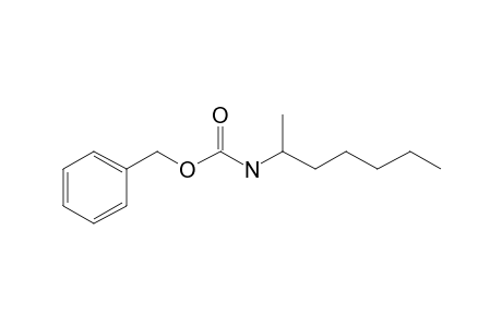 Carbonic acid, monoamide, N-hept-2-yl-, benzyl ester