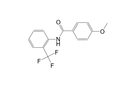 4-methoxy-N-[2-(trifluoromethyl)phenyl]benzamide
