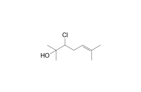 3-Chloro-2,6-dimethyl-5-hepten-2-ol