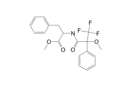 3-PHENYL-2-(3,3,3-TRIFLUORO-2-METHOXY-2-PHENYLPROPIONYLAMINO)-PROPIONIC-ACID-METHYLESTER