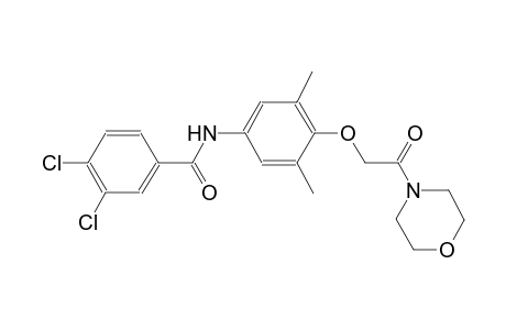 benzamide, 3,4-dichloro-N-[3,5-dimethyl-4-[2-(4-morpholinyl)-2-oxoethoxy]phenyl]-