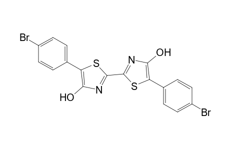 5,5'-Bis(4-bromophenyl)-2,2'-bithiazole-4,4'-diol