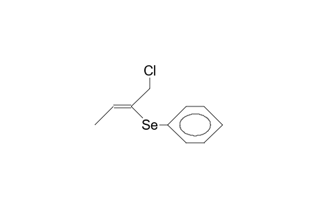 2-Benzeneselenyl-1-chloro-trans-2-butene (Z)