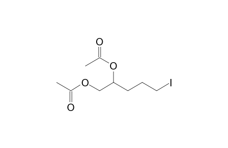 (2-acetoxy-5-iodo-pentyl) acetate