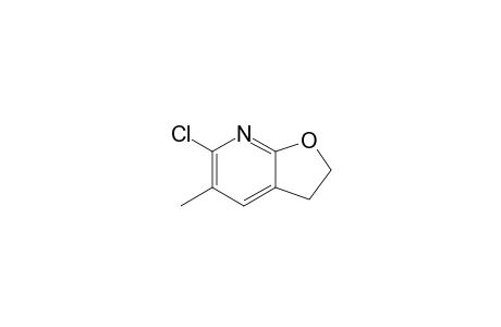 6-Chloro-2,3-dihydro-5-methylfuro[2,3-b]pyridine