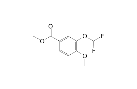 3-(Difluoromethoxy)-4-methoxybenzoic acid, methyl ester