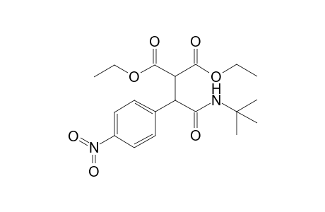 Diethyl 2-[1-p-nitrophenyl-2-(tert-butylamino)-2-oxoethyl]malonata