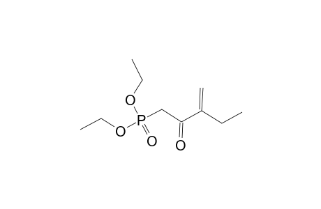 Phosphonic acid, (3-methylene-2-oxopentyl)-, diethyl ester