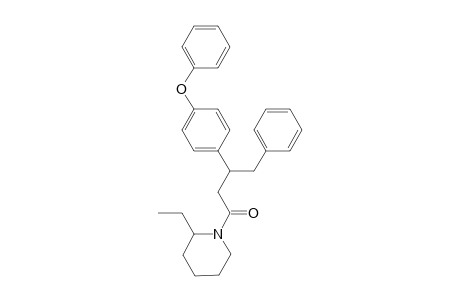 1-(2-Ethyl-piperidin-1-yl)-3-(4-phenoxy-phenyl)-4-phenyl-butan-1-one