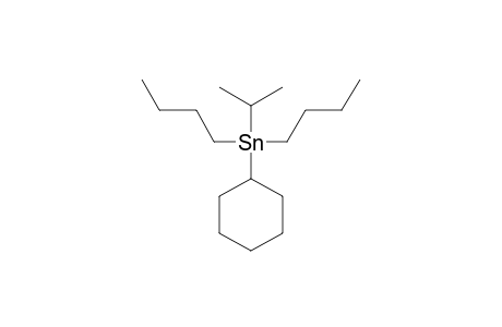 Stannane, dibutylcyclohexyl(1-methylethyl)-