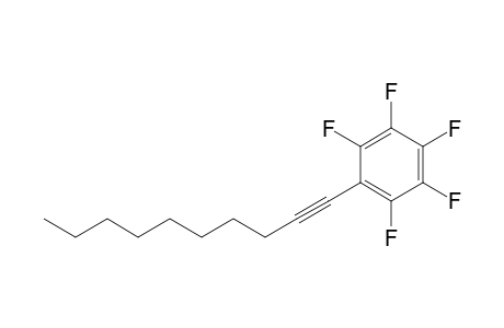 1-dec-1-ynyl-2,3,4,5,6-pentafluoro-benzene