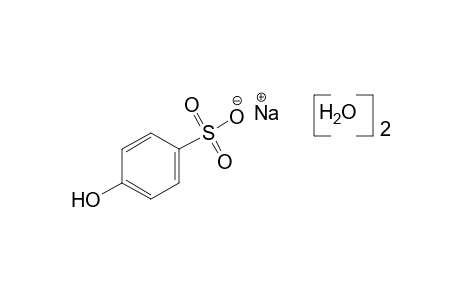 p-hydroxybenzenesulfonic acid, monosodium salt, dihydrate