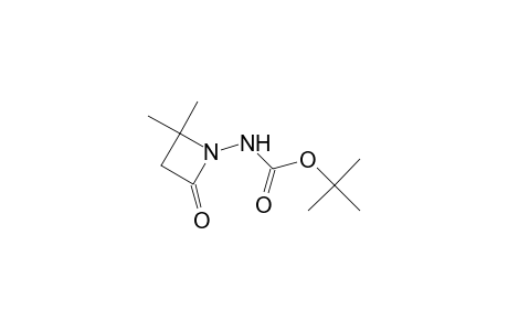Carbamic acid, (2,2-dimethyl-4-oxo-1-azetidinyl)-, 1,1-dimethylethyl ester