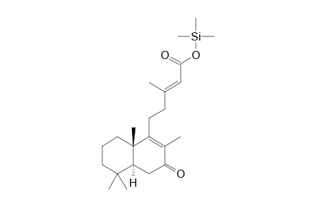 Rhinocerotinoic acid, tms