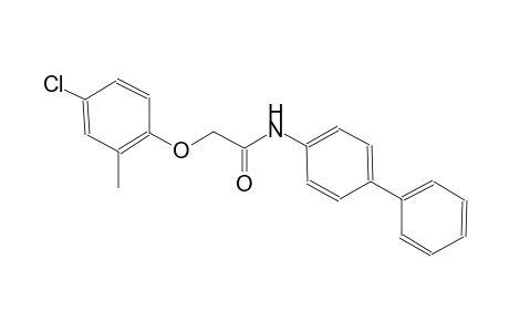 acetamide, N-[1,1'-biphenyl]-4-yl-2-(4-chloro-2-methylphenoxy)-
