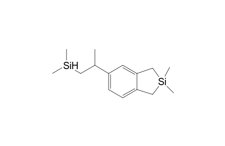 3,4-[3'-(Dimethylsilyl)isopropyl]benzo-1,1-dimethyl-1-silacyclopentane