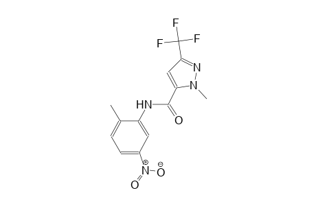 1-methyl-N-(2-methyl-5-nitrophenyl)-3-(trifluoromethyl)-1H-pyrazole-5-carboxamide