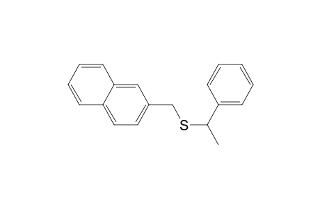 Naphthalene, 2-[[(1-phenylethyl)thio]methyl]-, (.+-.)-