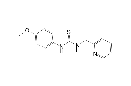 N-(4-methoxyphenyl)-N'-(2-pyridinylmethyl)thiourea