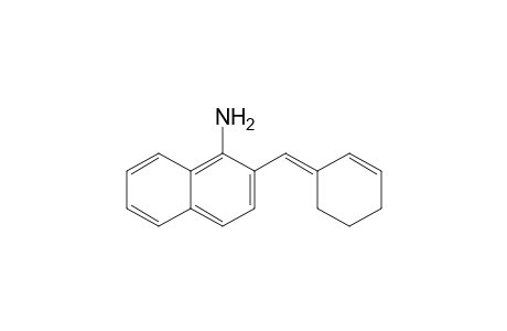 2-[(E)-1-cyclohex-2-enylidenemethyl]-1-naphthalenamine