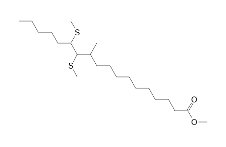 methyl 11-methyl-12,13-bis(methylsulfanyl)octadecanoate