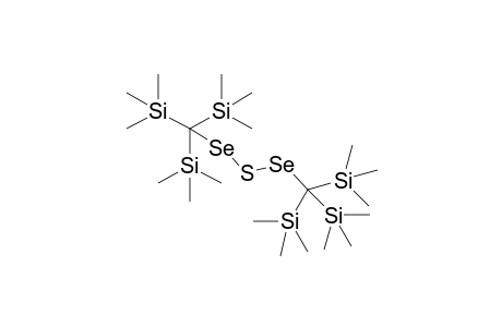 Bis(tris[trimethylsilyl)methanselenenyl]sulfide