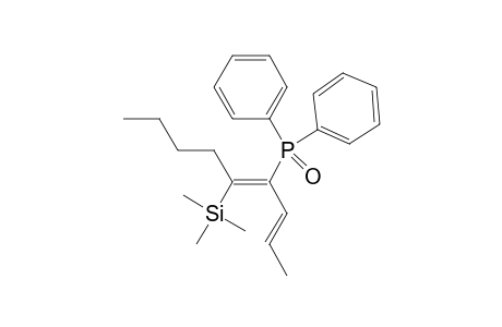 2-(n-Butyl)-2-(trimethylsilyl)-1-(propenyl)-vinyl-(diphenyl)phosphine Oxide