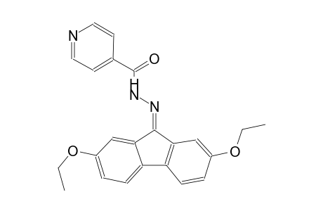 4-pyridinecarboxylic acid, 2-(2,7-diethoxy-9H-fluoren-9-ylidene)hydrazide